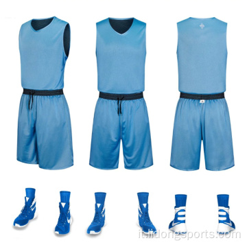 Nuova uniforme da basket reversibile all&#39;ingrosso